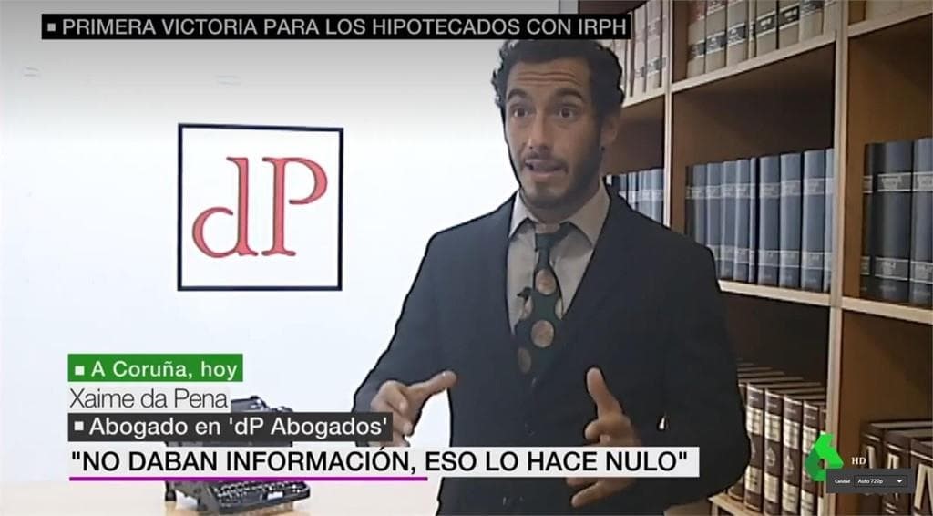 Próxima deliberación sobre la legalidad del IRPH